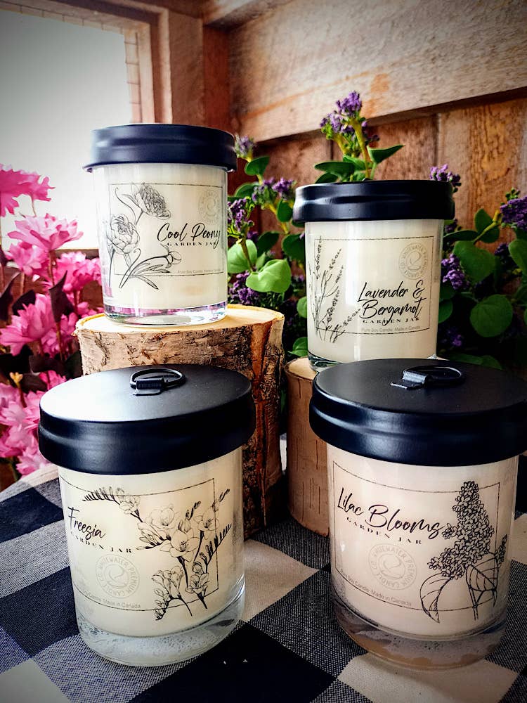 Garden Jar Glass Candle