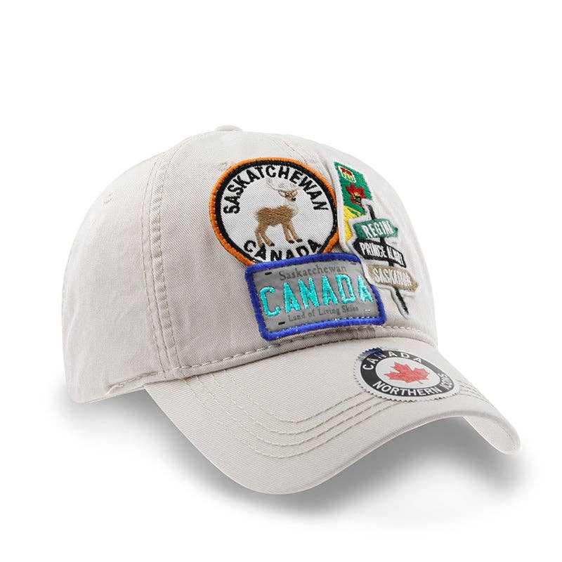 Saskatchewan Multi-patch Casual Classic Cap
