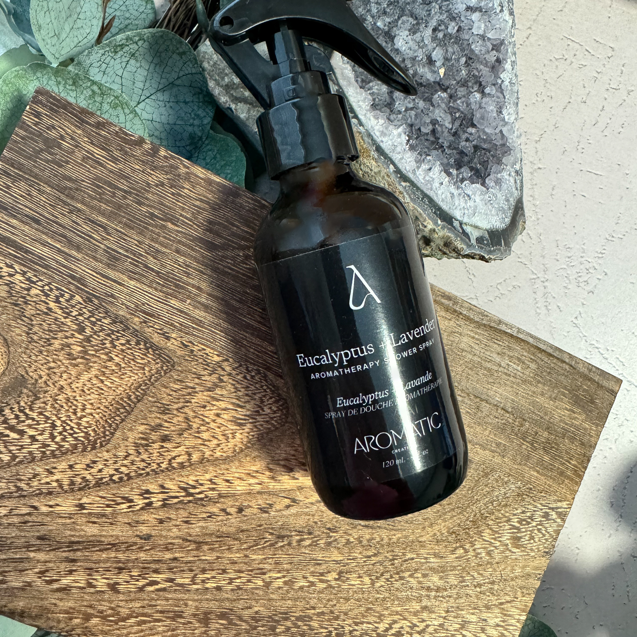 Eucalyptus + Lavender Aromatherapy Shower Spray
