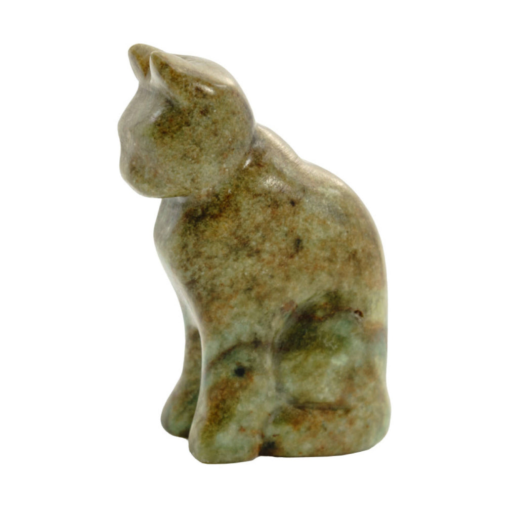 Cat Soapstone Carving Kit