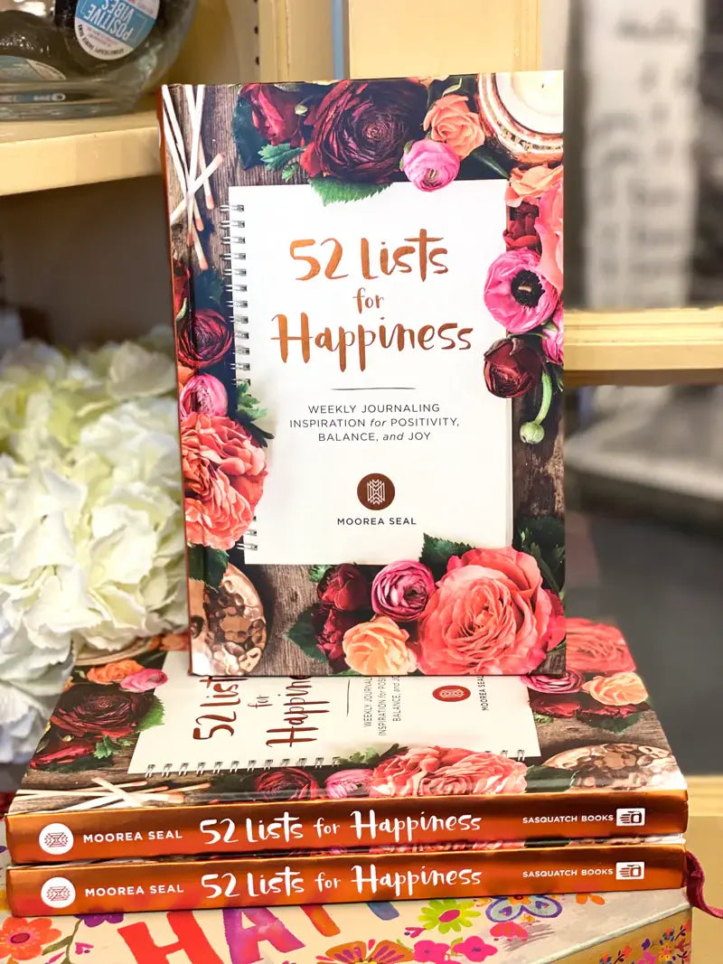 52 Lists for Happiness Journal (Guided Self-Love Journal)
