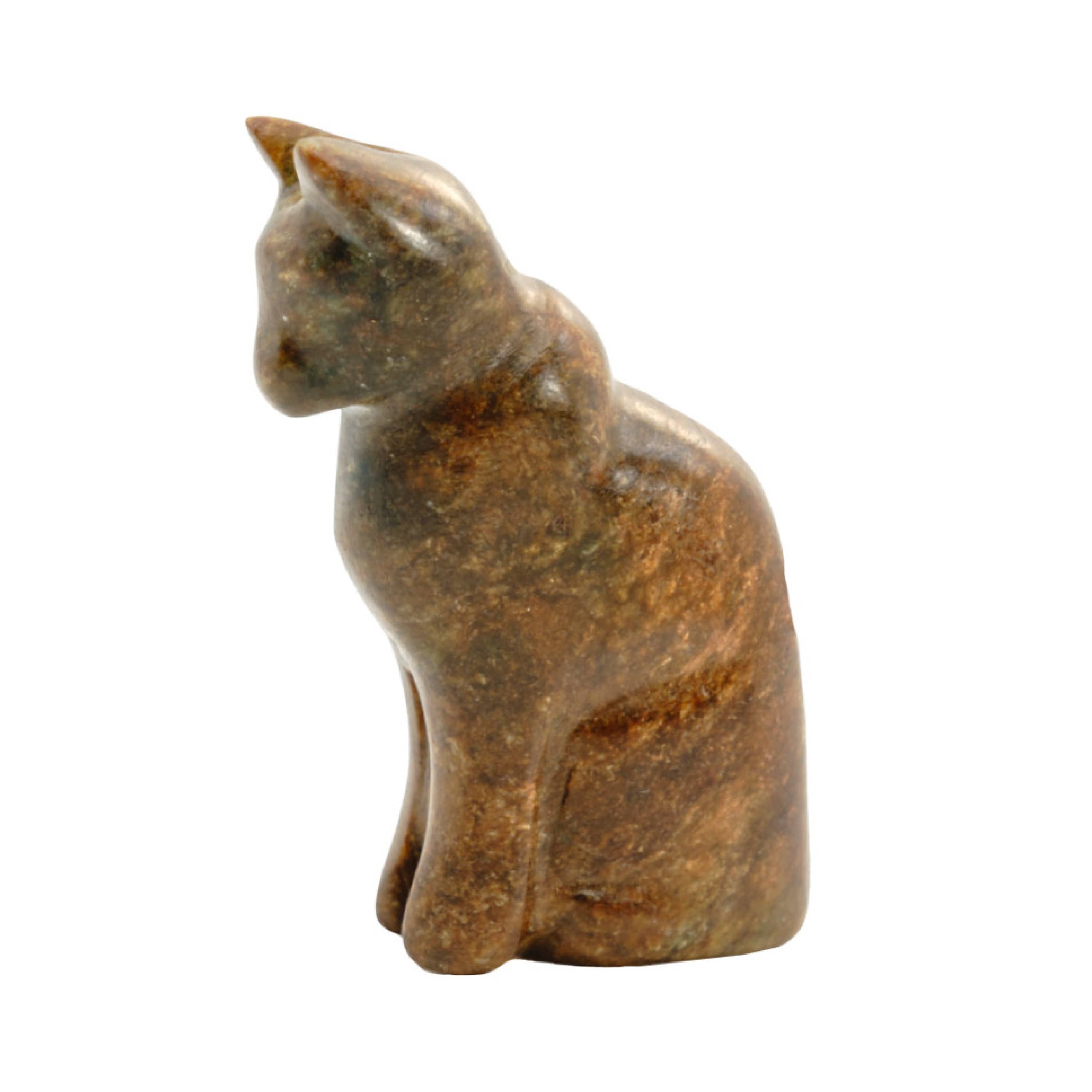 Cat Soapstone Carving Kit