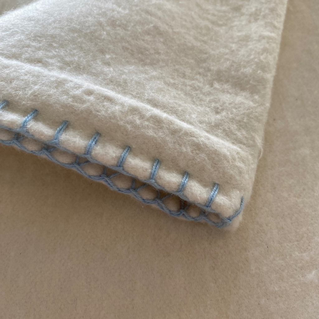 Recycled Cotton Lap Blanket/Throw | BRUSHED