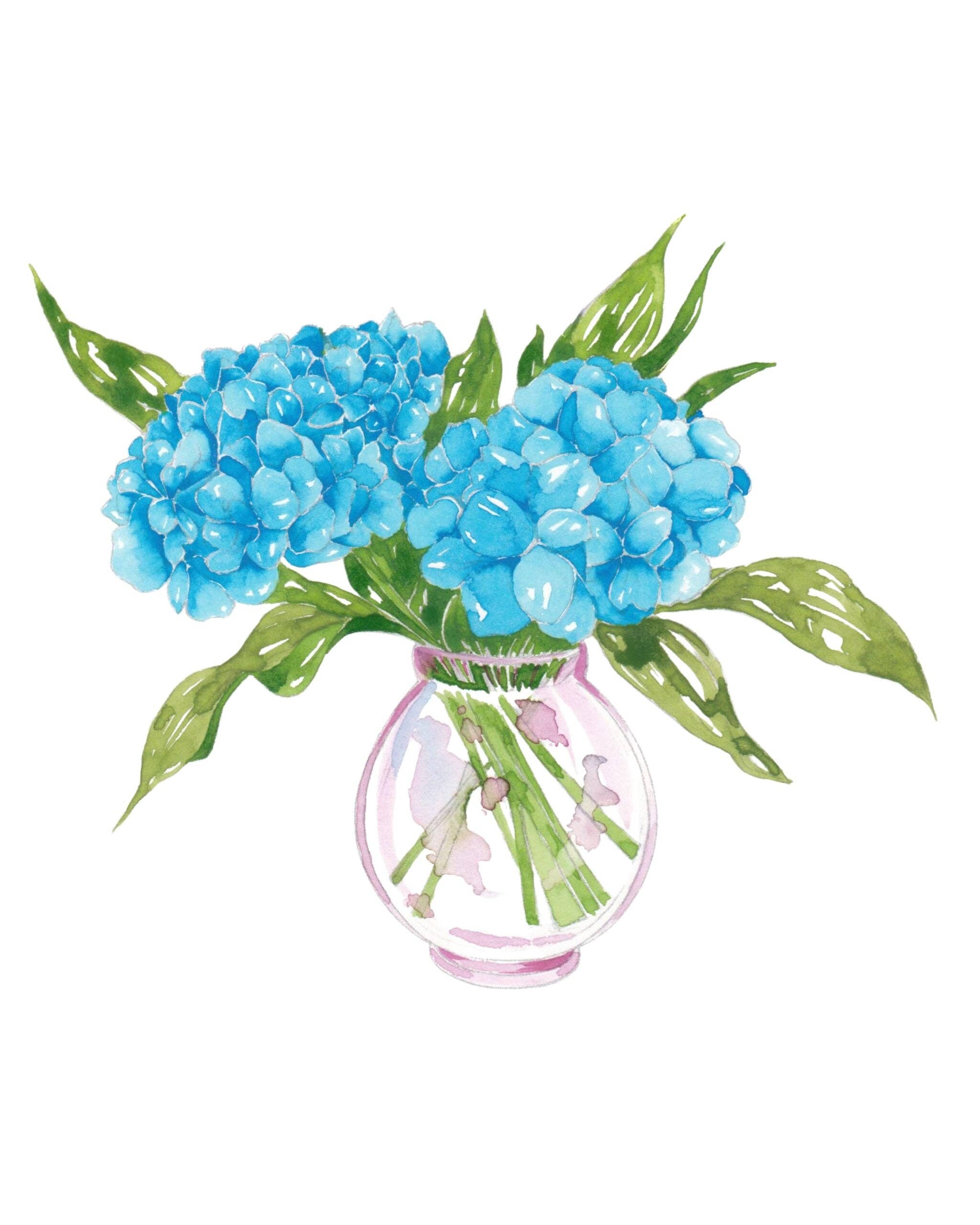 Bold Flowers Watercolor Workbook