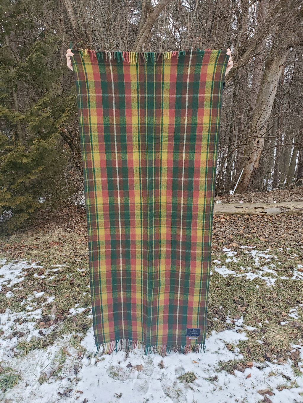 Canadian Rockies Deluxe Knee Blanket