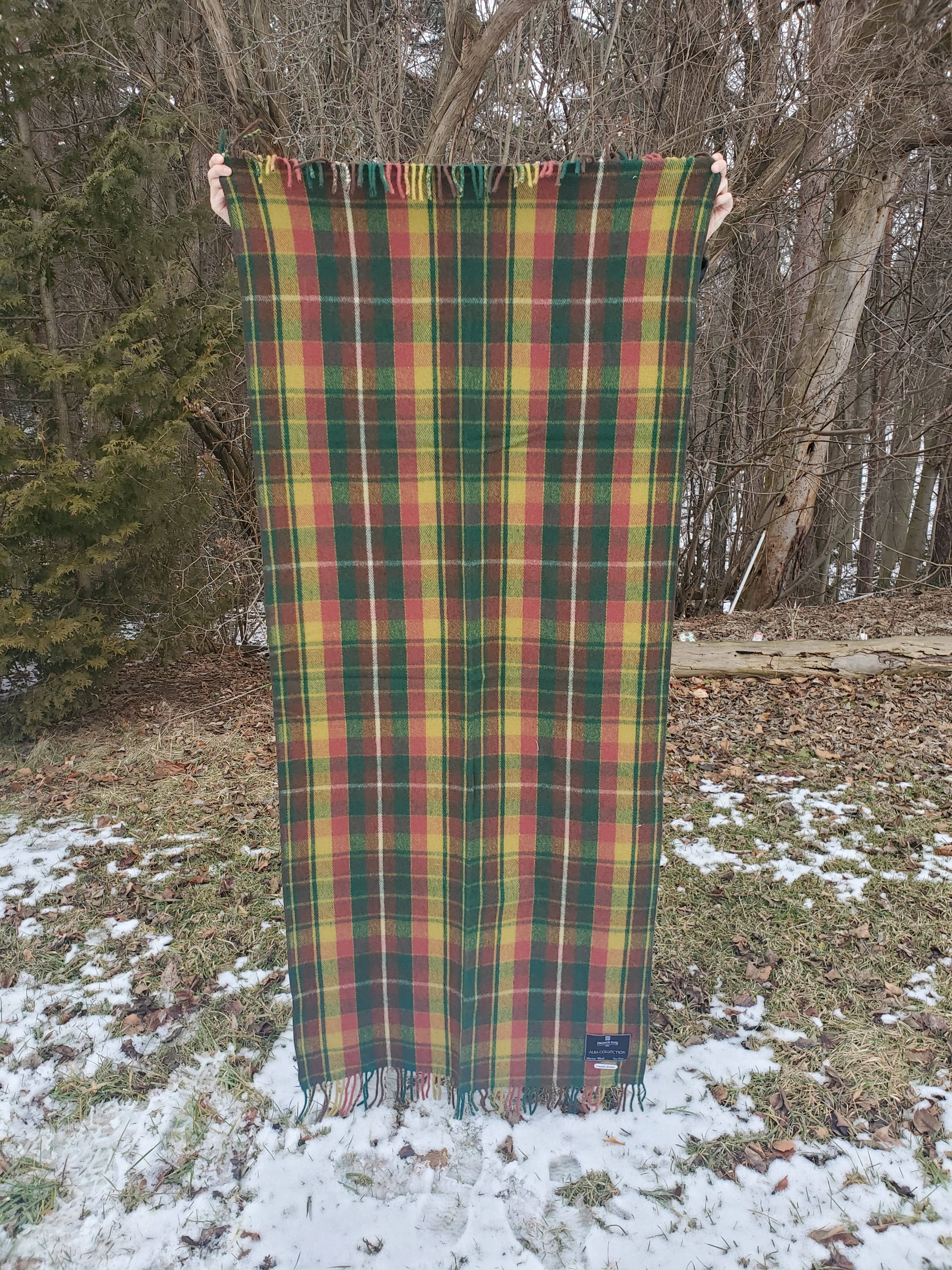 Canadian Rockies Deluxe Knee Blanket