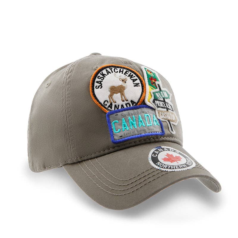 Saskatchewan Multi-patch Casual Classic Cap