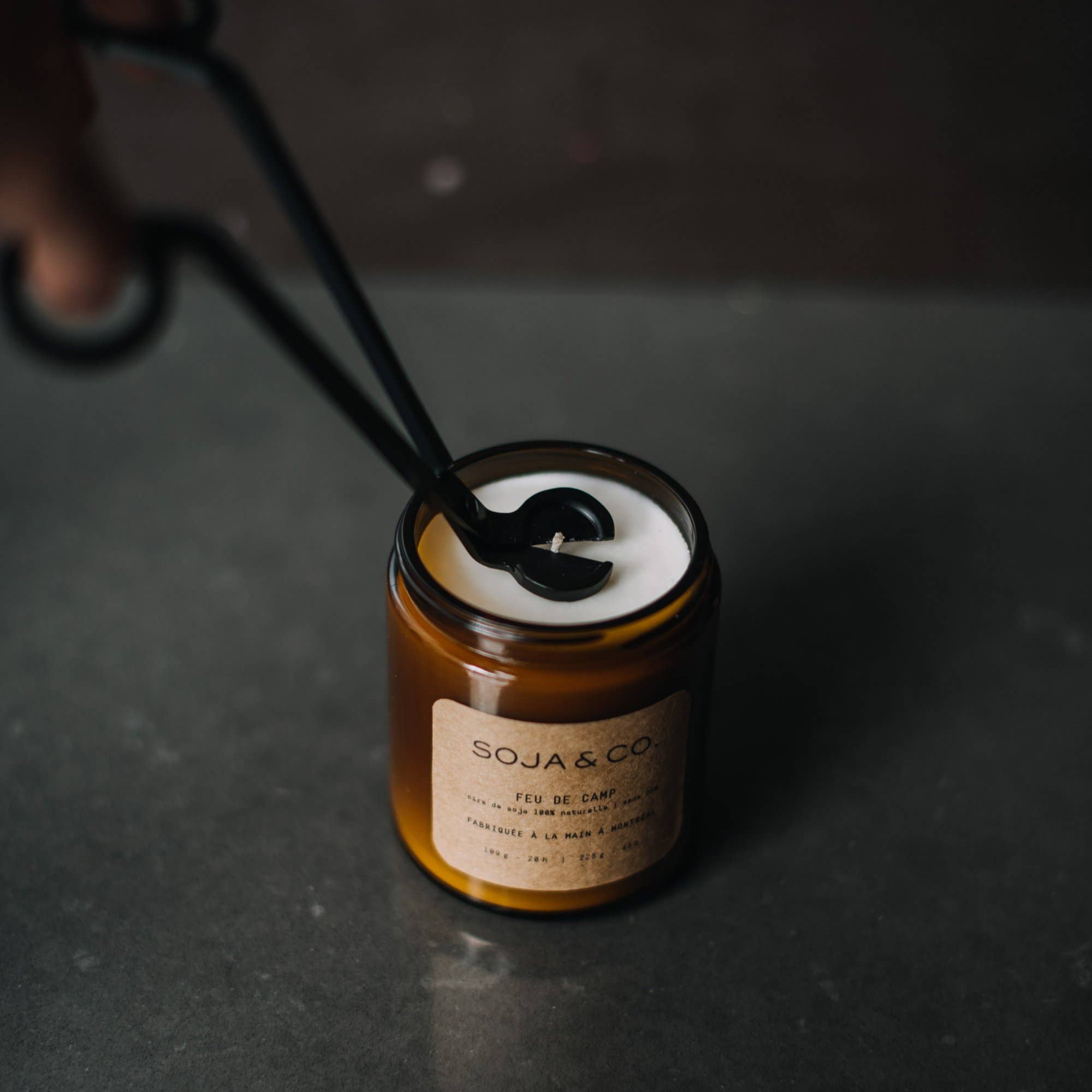 Candle Wick Trimmer | Black Matte