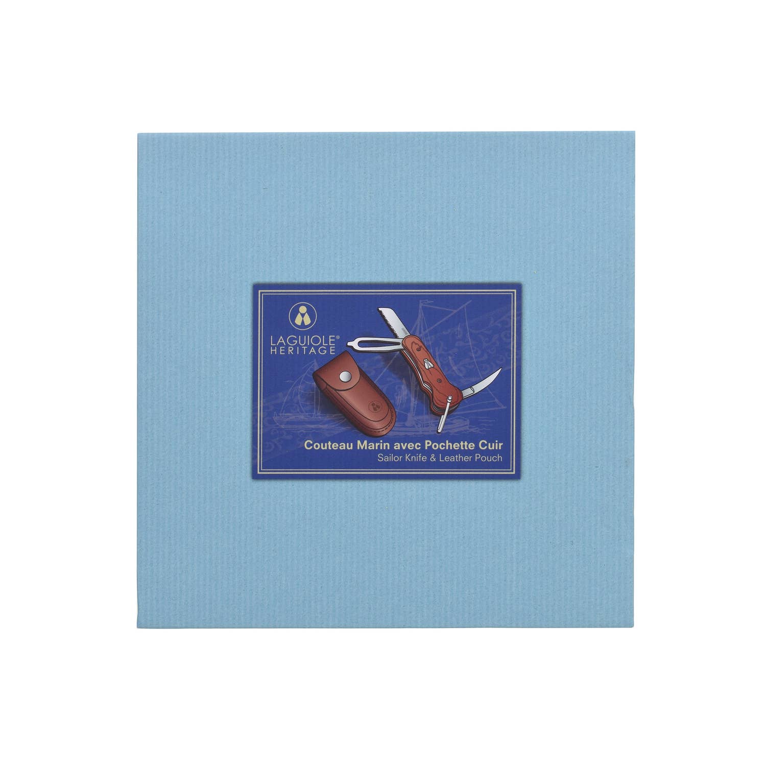 Laguiole Heritage Marine Folding Knife