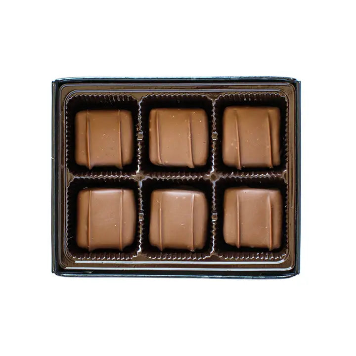 Boxed Chocolate (6 Piece) Milk Chocolate Truffle