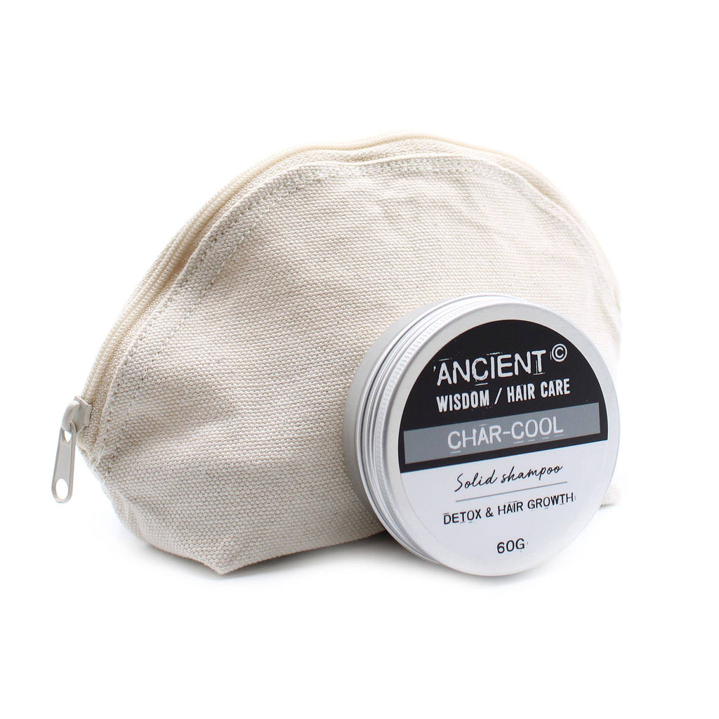 Natural Cotton Toiletry Bag 10 oz - Moon Bag