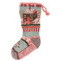 Gingerbread House Christmas Stocking – Knit Holiday Decor