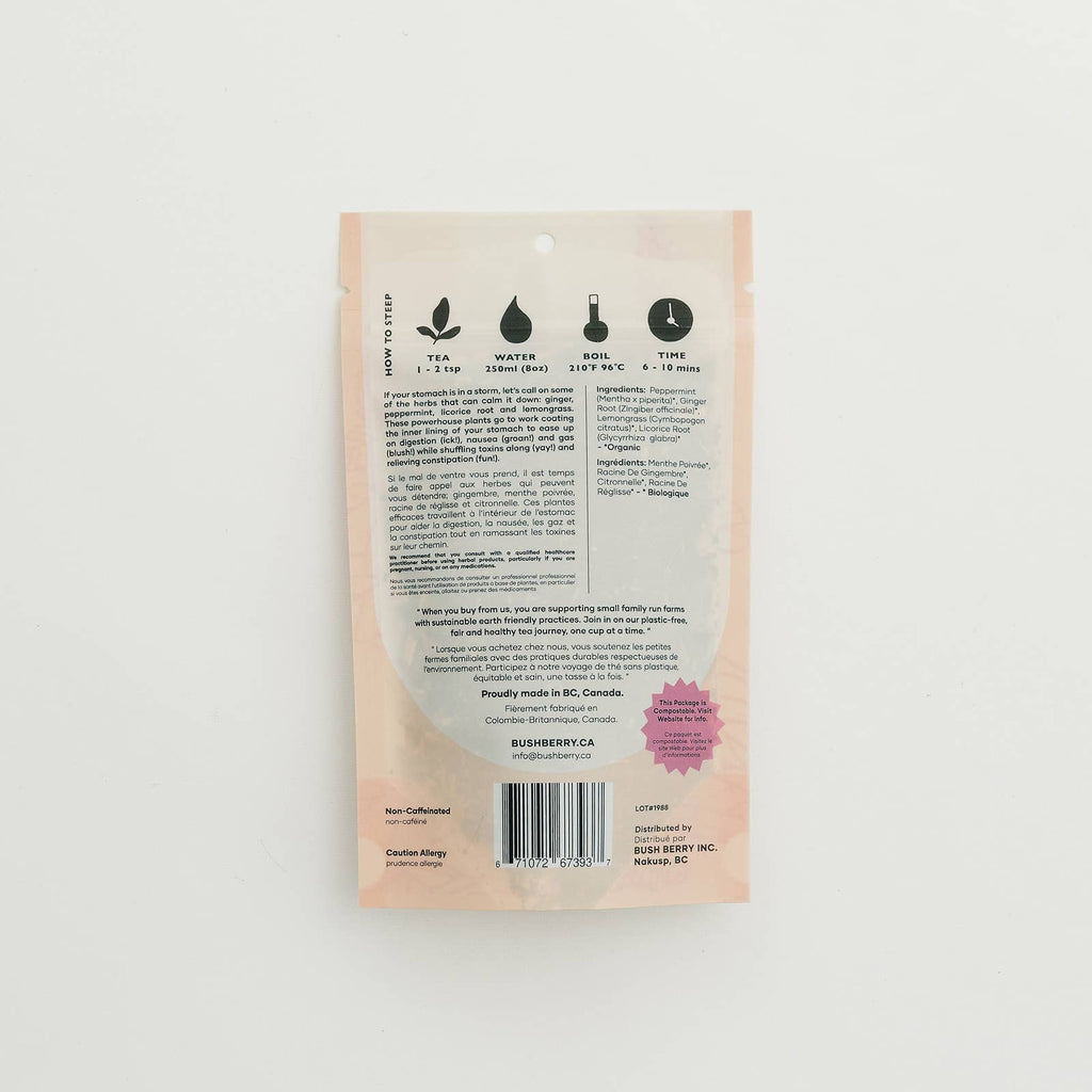 Organic Stomach Soothing Loose Leaf Tea