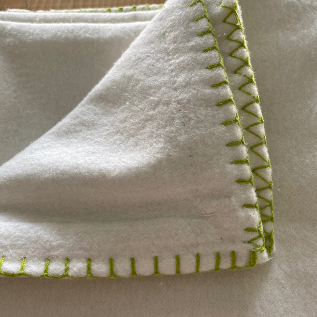 Recycled Cotton Lap Blanket/Throw | BRUSHED