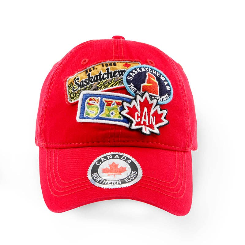 Saskatchewan Assorted Embroidery Badge Cap