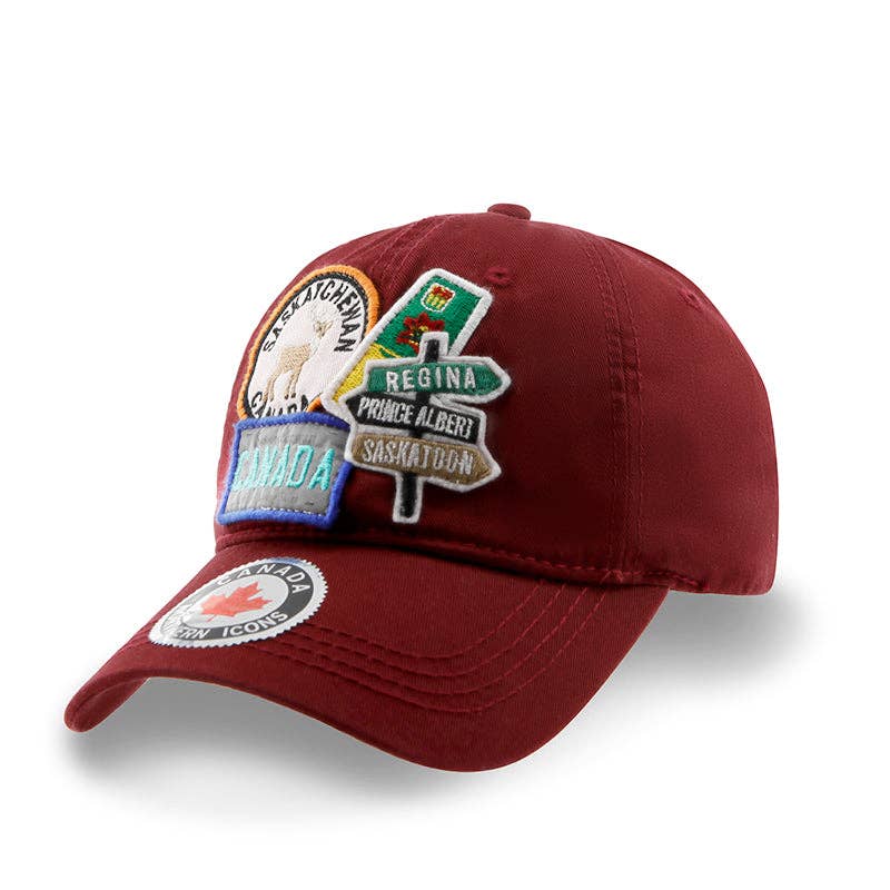 Saskatchewan Multi-patch Casual Classic Cap
