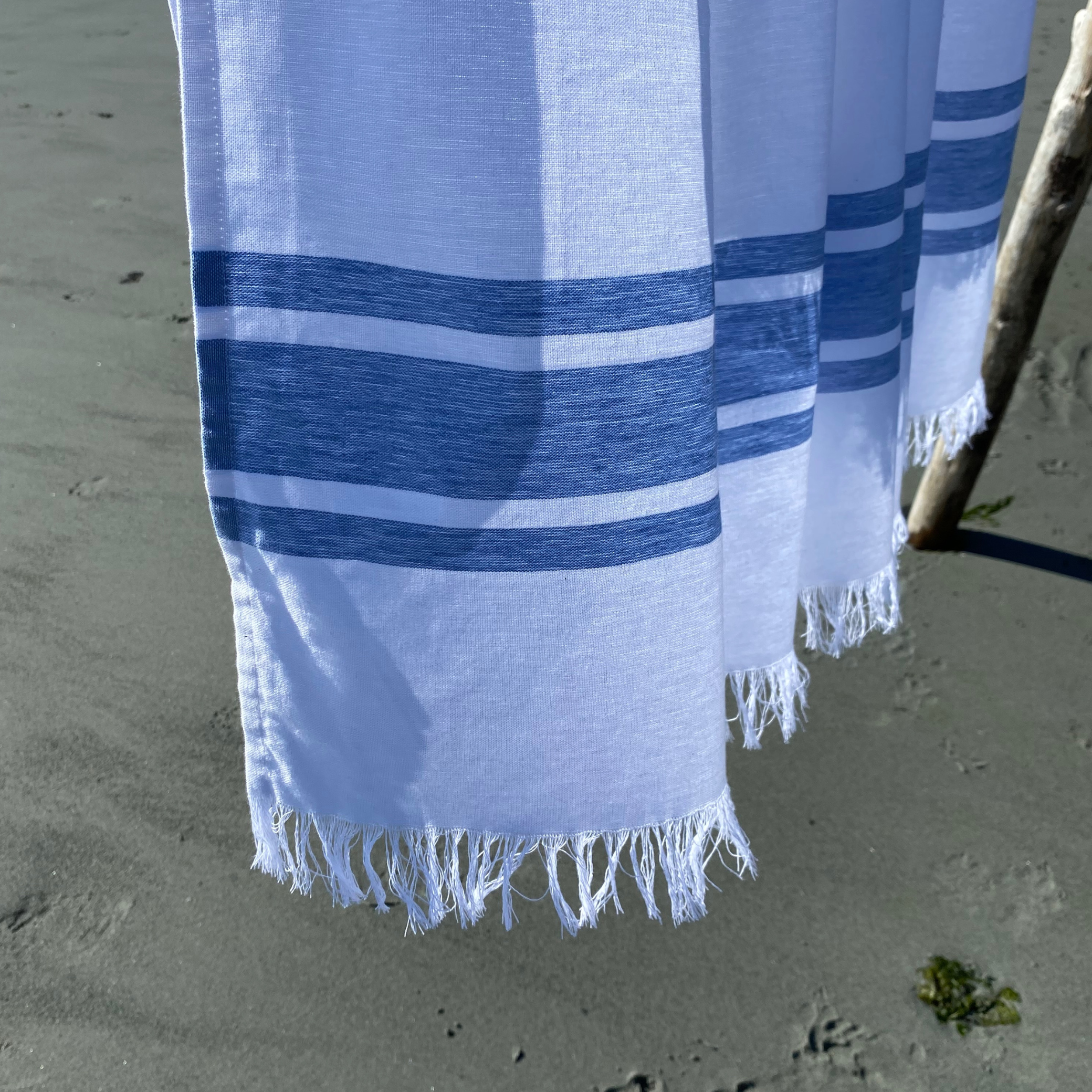 Coastal Farmhouse | Lightweight Throw | 100% Cotton
