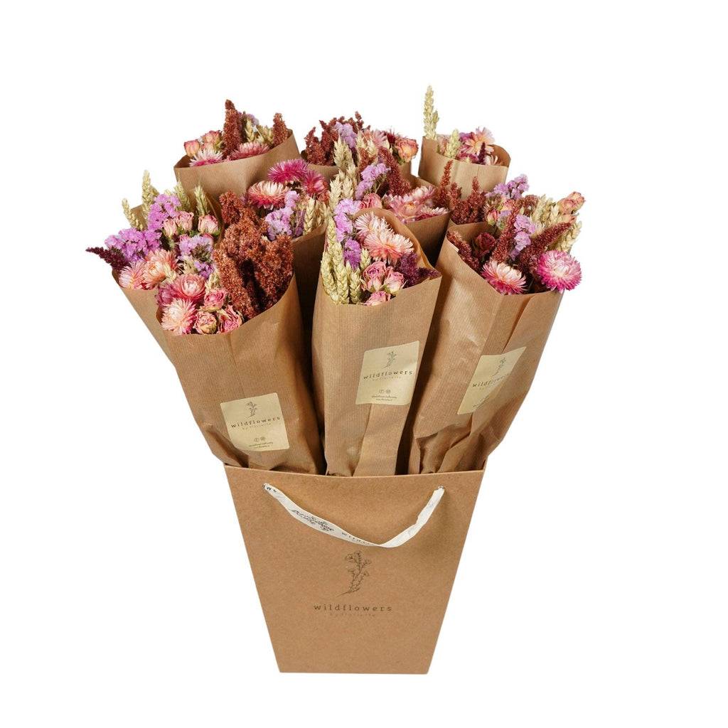 Dried Flowers - Market More - Pink