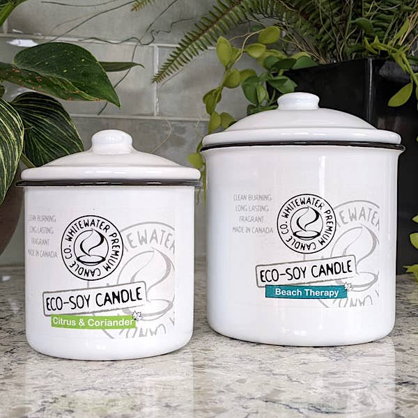 Soy Candle Enamelware 18oz