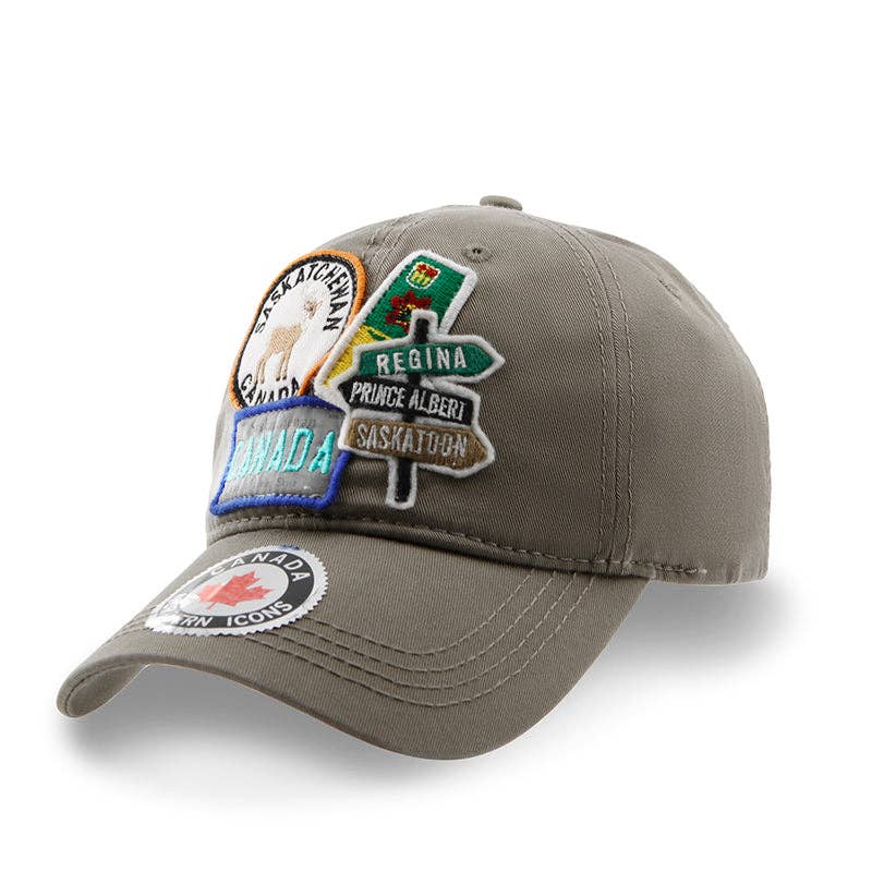 Saskatchewan Multi-patch Casual Classic Cap