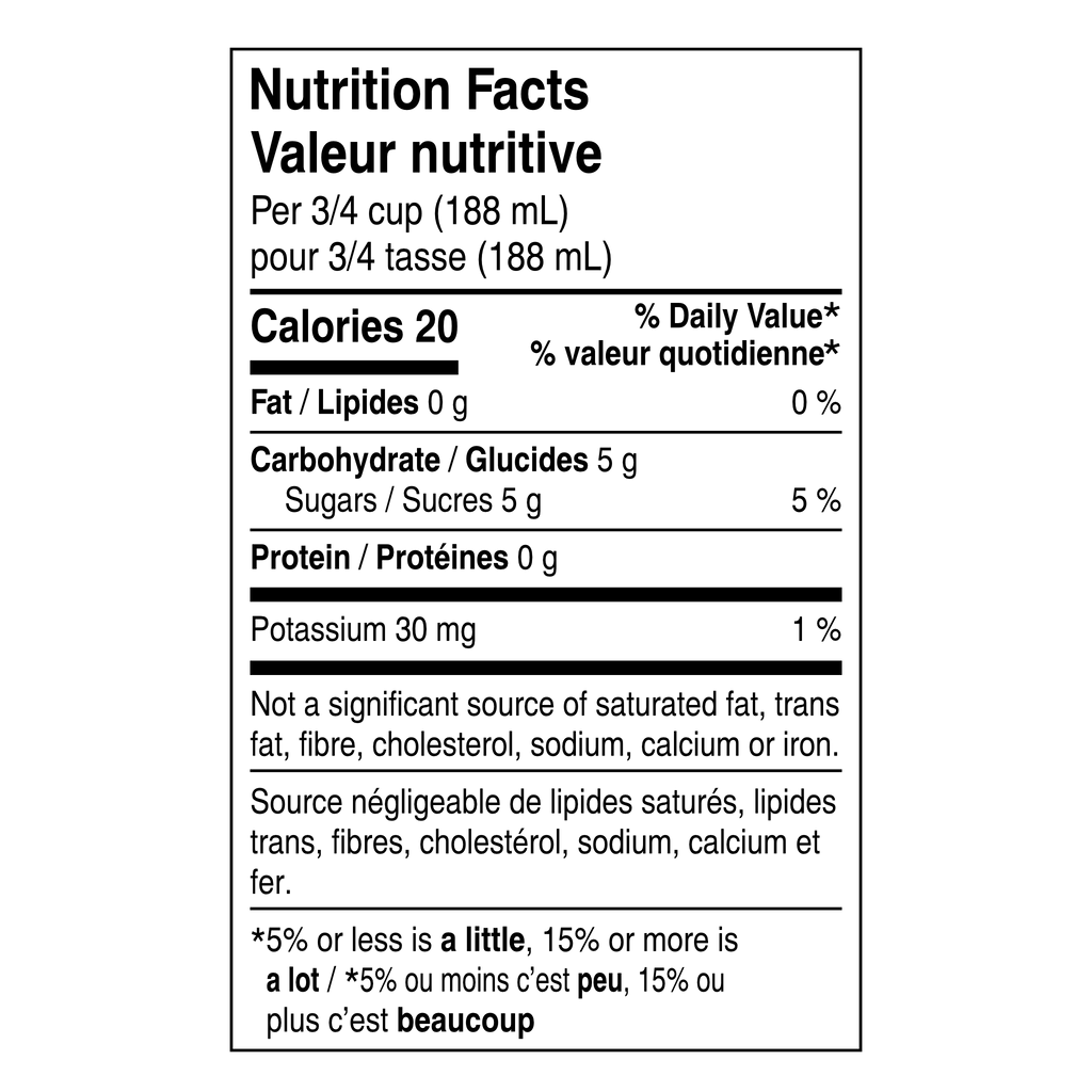 Bubbly Not Boozy - Blanc - Canadian Label 🇨🇦