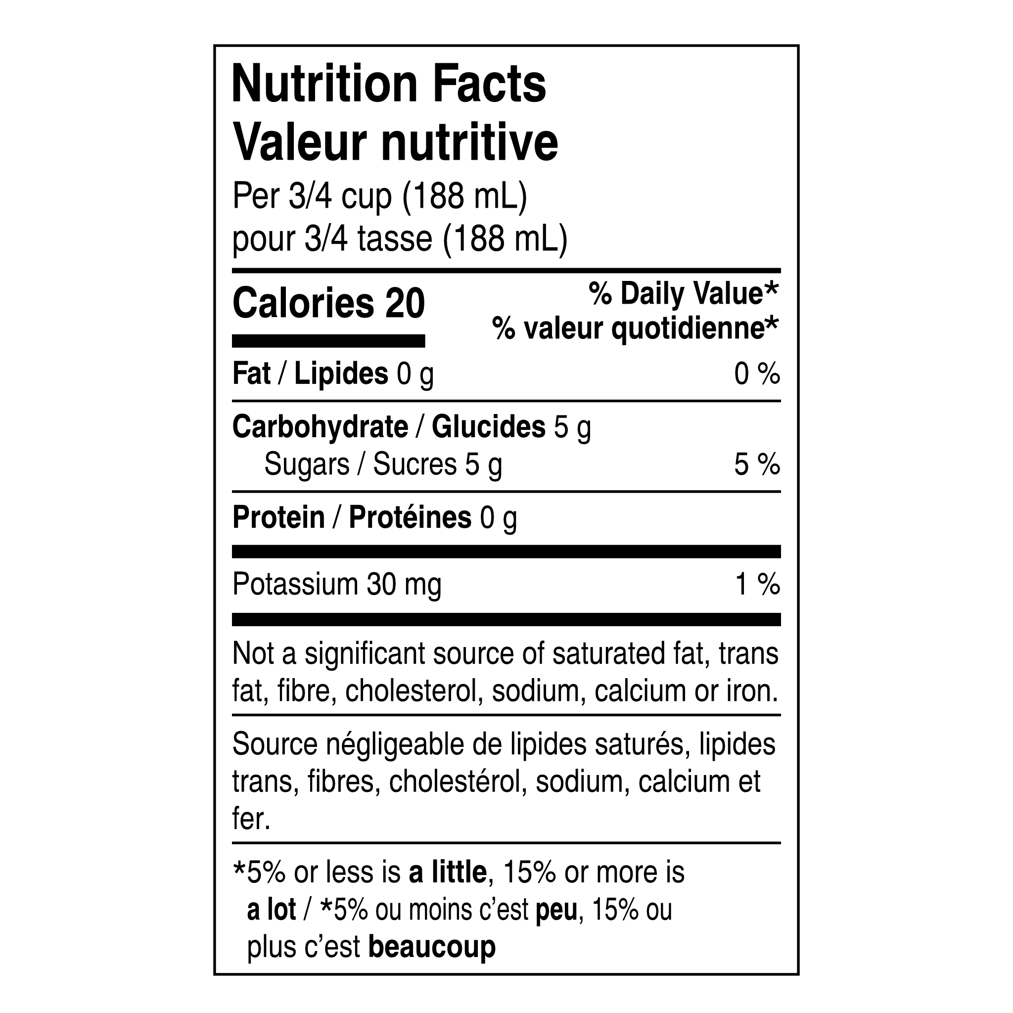 Bubbly Not Boozy - Blanc - Canadian Label 🇨🇦