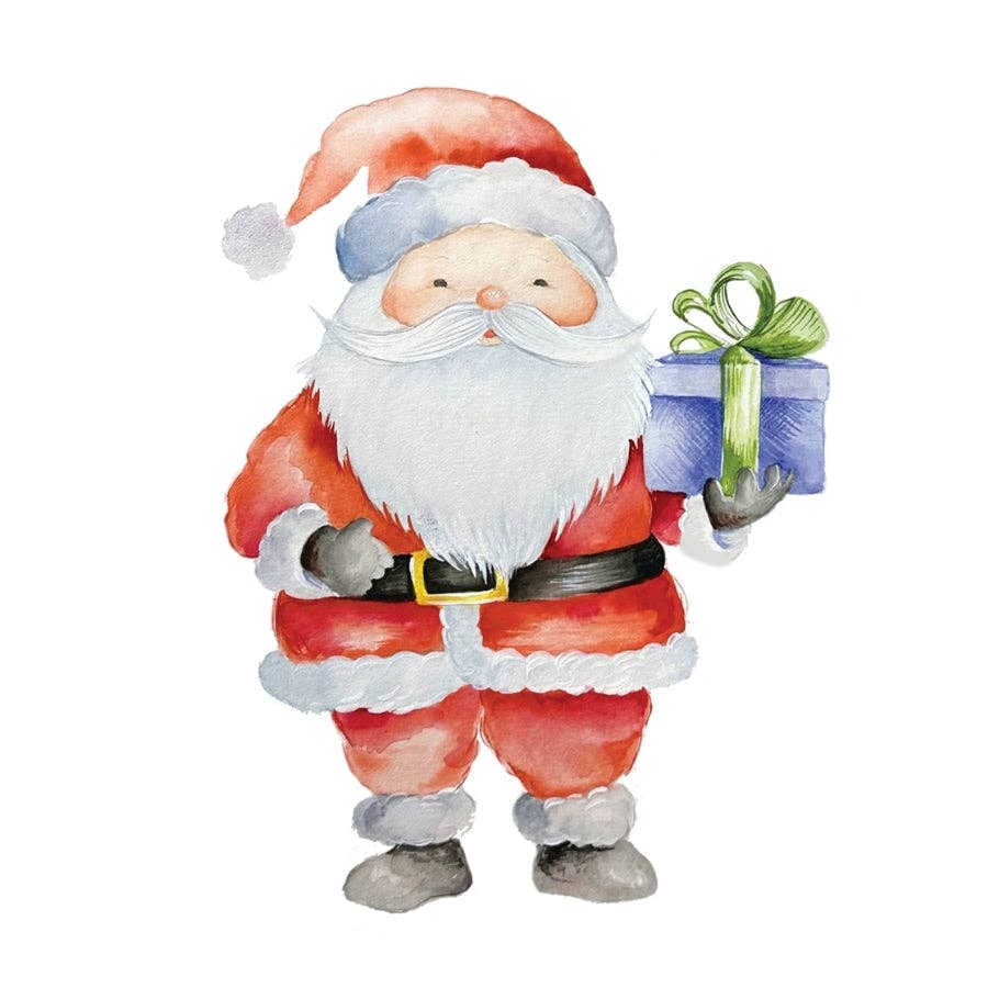 Happy Holidays Watercolor Workbook by Willow Wolfe