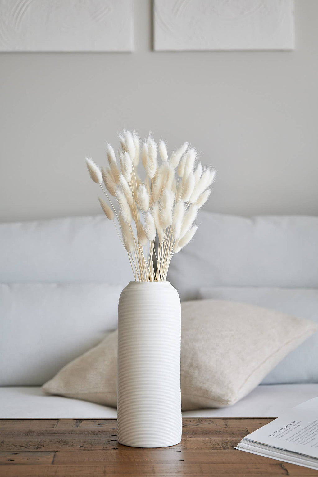 Bunny Tails in White