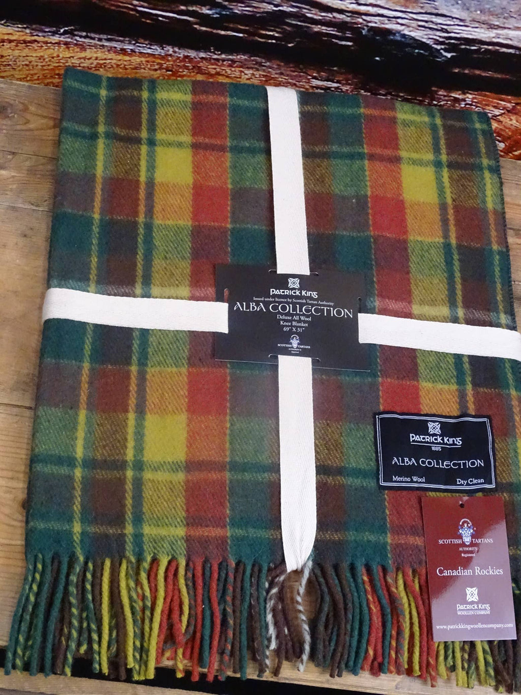 Canadian Rockies Deluxe Knee Blanket