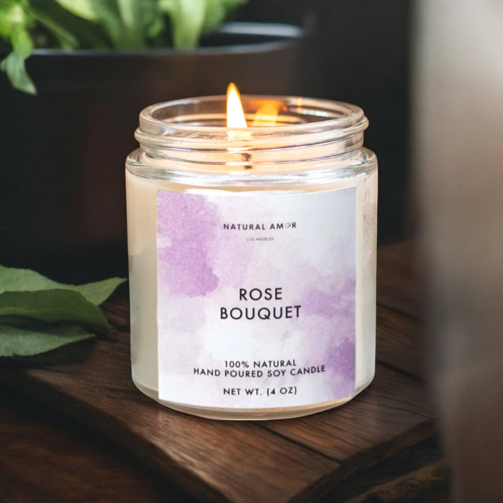 Natural Soy Candle 4oz| Paraben & Phthalate Free