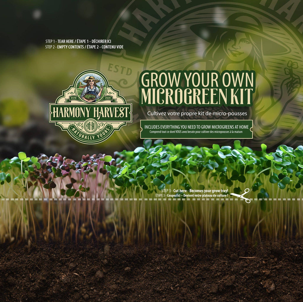 Pea Microgreen Grow Kit