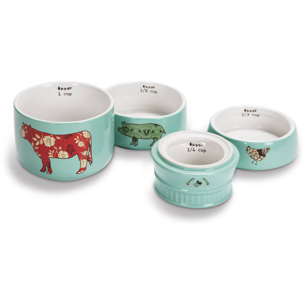 Farm Animals - 6" x 3.5" Stacked Measuring Cups