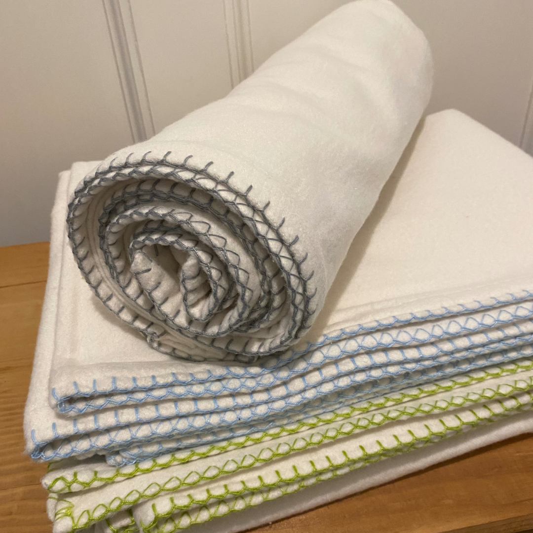 Recycled Cotton Lap Blanket/Throw | BRUSHED