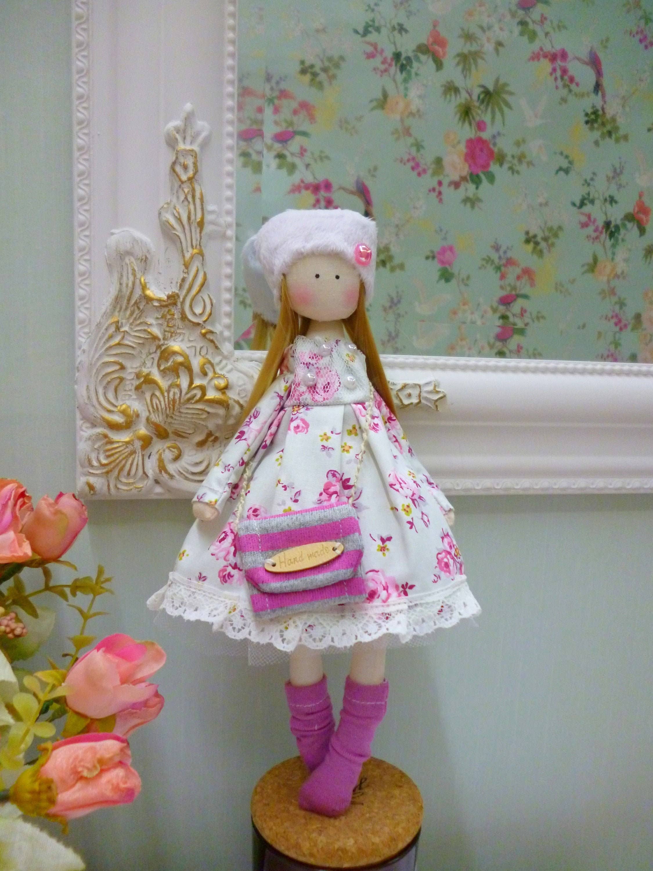 Art Cloth Ballerina Doll, Nursery Toy for Girls