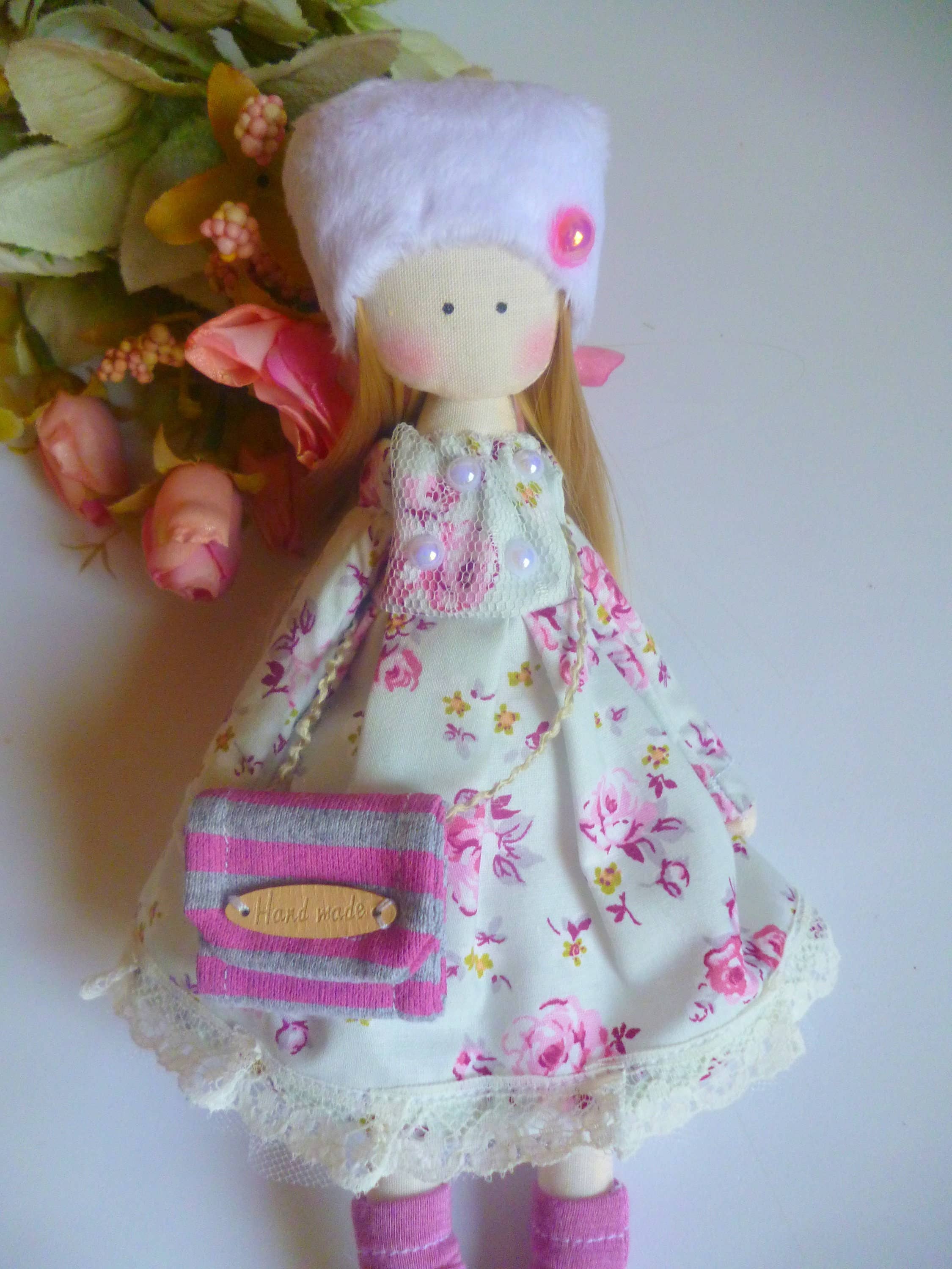 Art Cloth Ballerina Doll, Nursery Toy for Girls