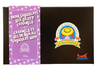Boxed Chocolate (6 Piece) Dark Sea Salt Caramels