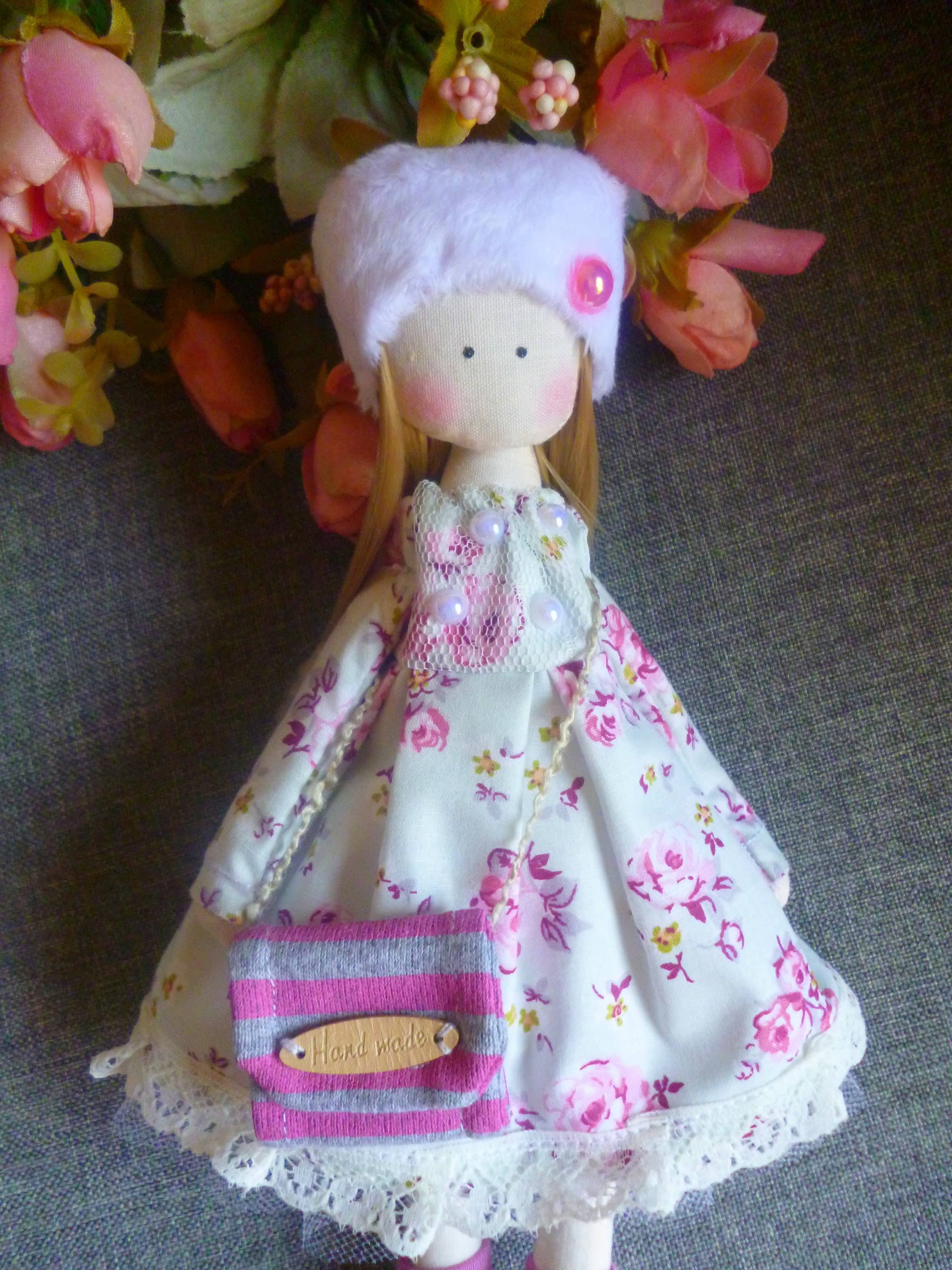 Art Cloth Ballerina Doll, Nursery Toy for Girls