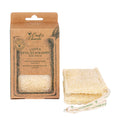 Loofah Dish Sponge Washing Cleaning, 2-Piece Set Kitchen Eco