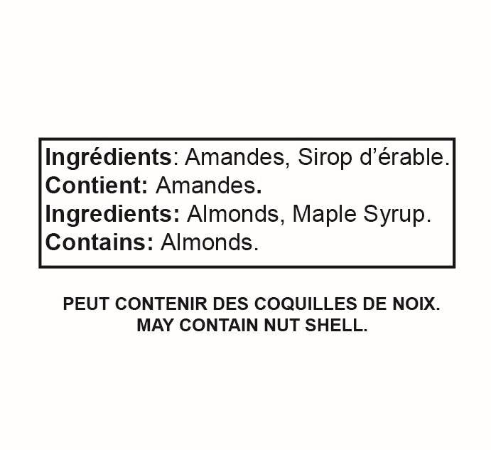 Maple Syrup Roasted Almond