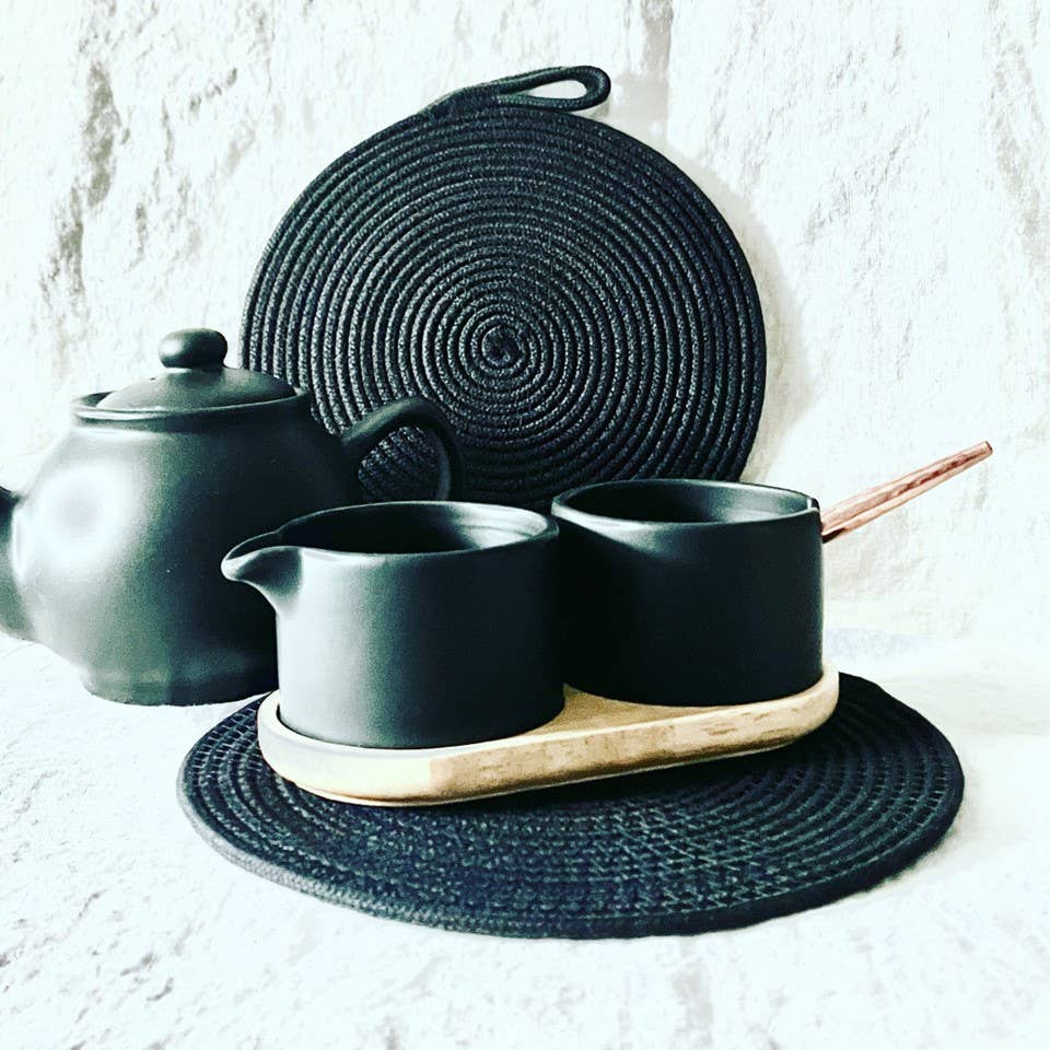 Black Rope Trivet