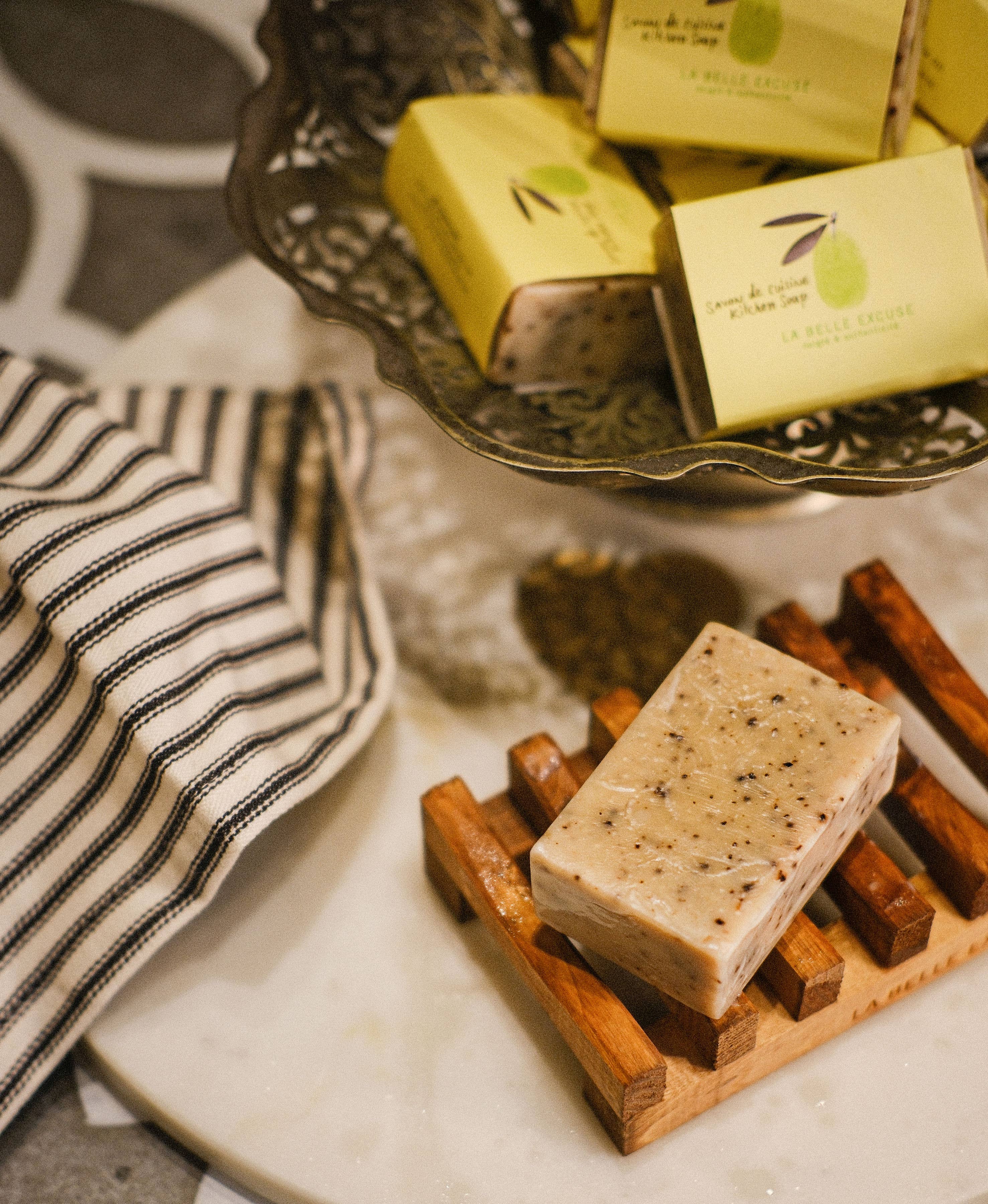 Kitchen Soap (Rosemary, Lemon, Coffee) 65g