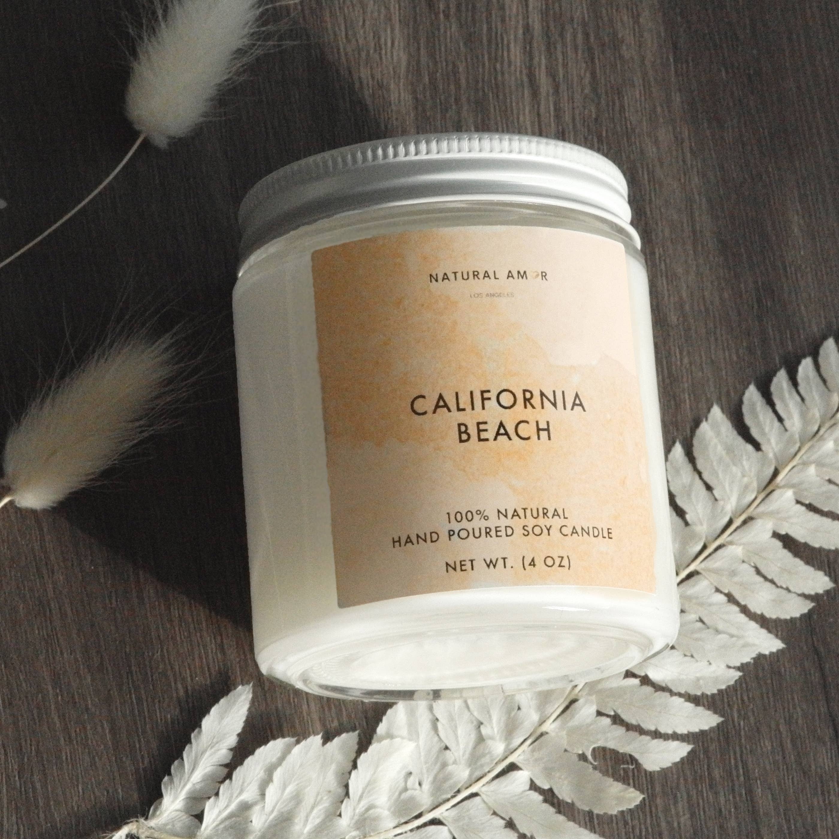 Natural Soy Candle 4oz| Paraben & Phthalate Free