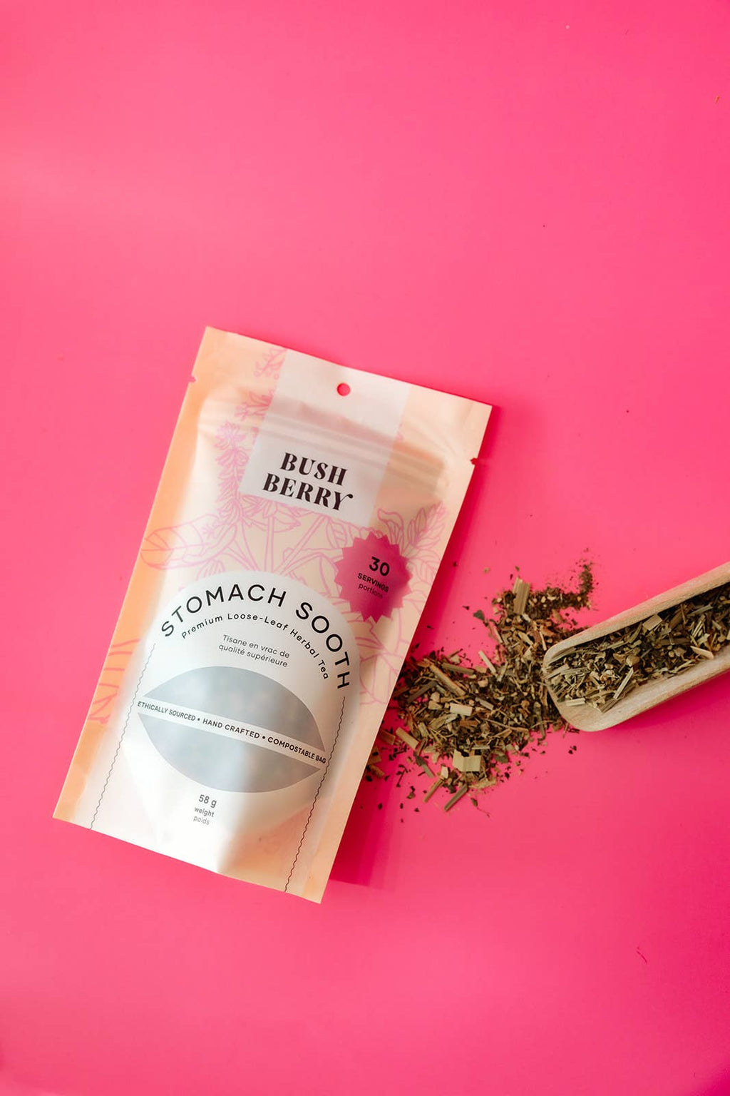 Organic Stomach Soothing Loose Leaf Tea