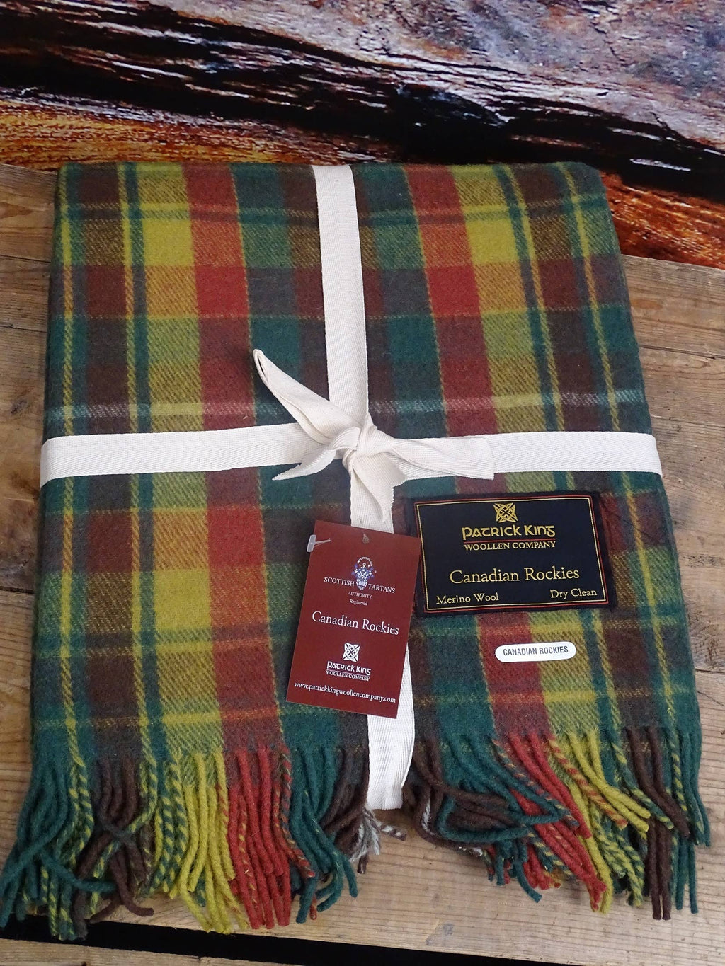 Canadian Rockies Deluxe Highland Blanket