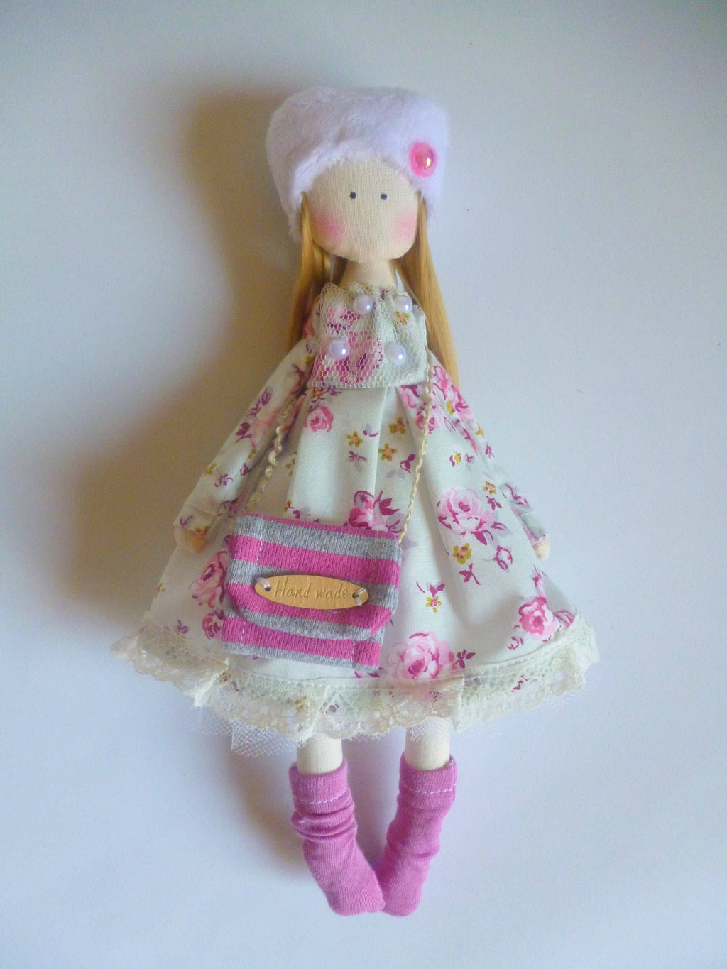 Art Cloth Ballerina Doll, Nursery Toy for Girls