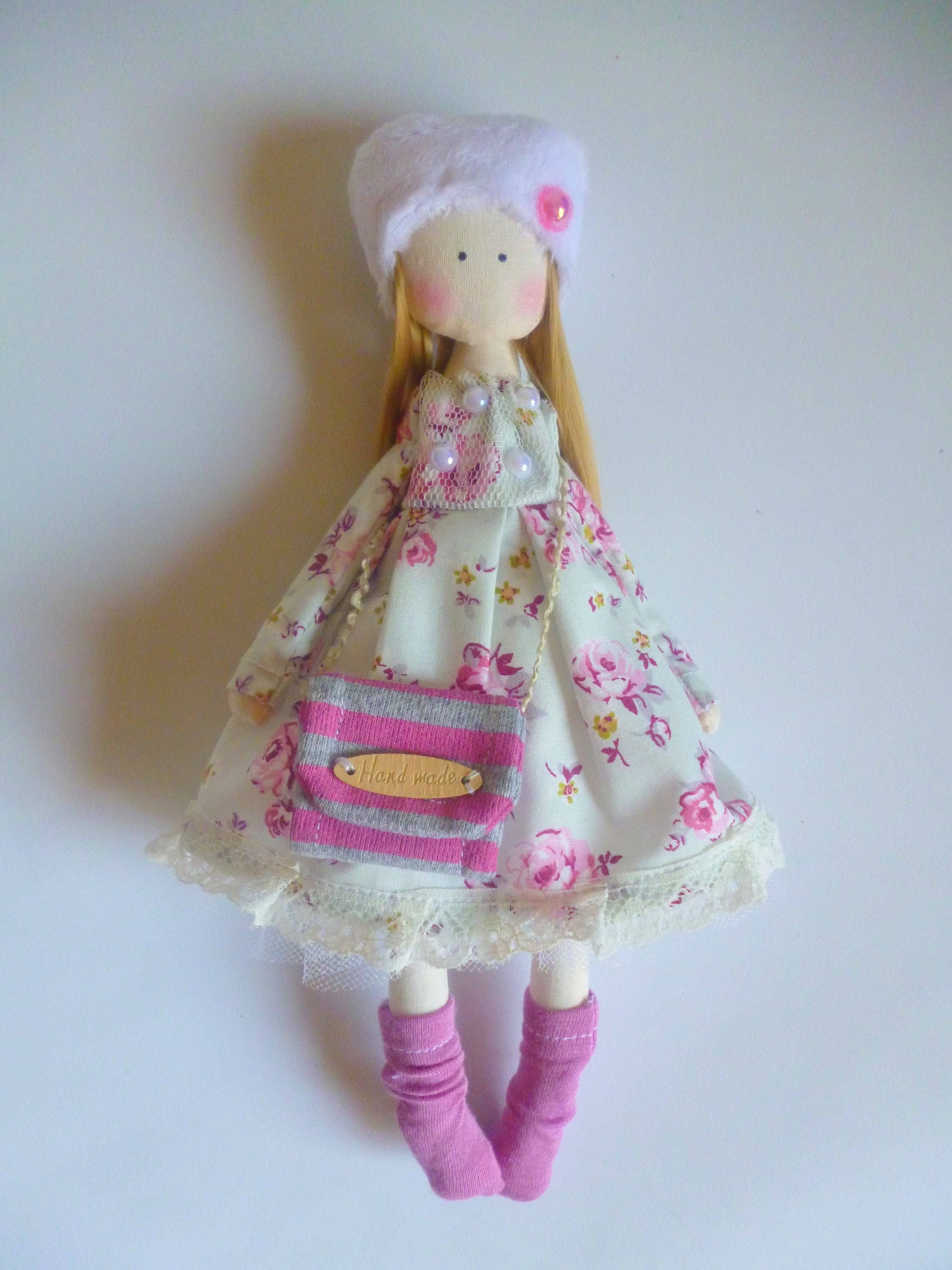 Art Cloth Ballerina Doll, Nursery Toy for Girls