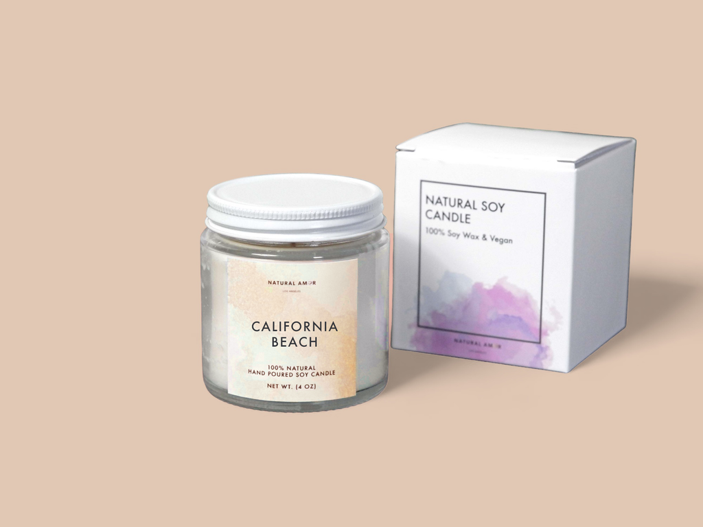 Natural Soy Candle 4oz| Paraben & Phthalate Free