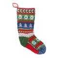Festive Fair Isle Christmas Stocking – Classic Knit