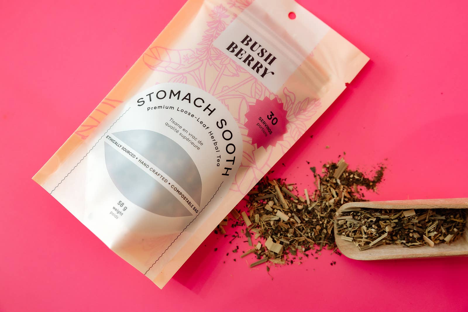 Organic Stomach Soothing Loose Leaf Tea