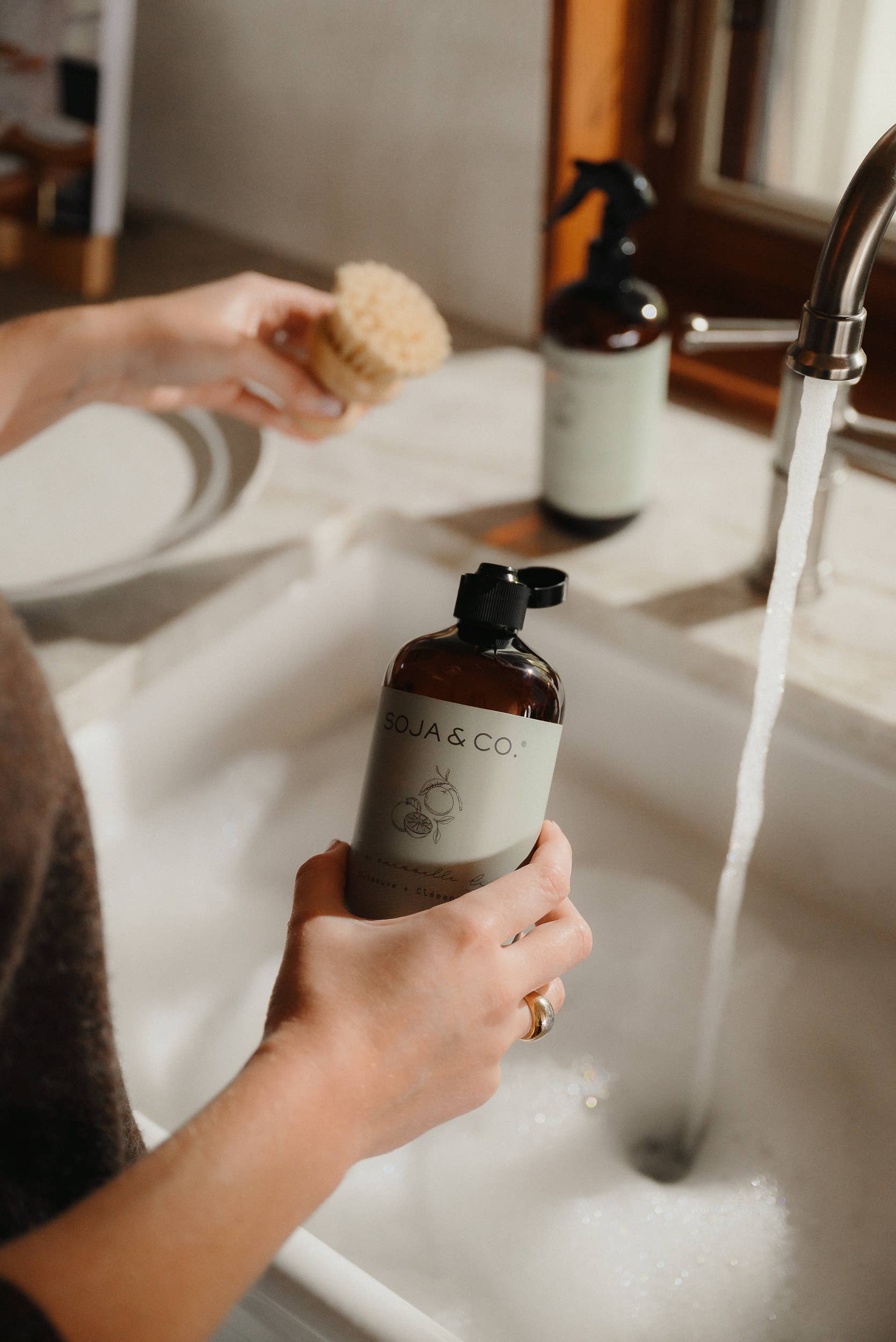 Liquid Dish Soap | Lilac + Rosemary